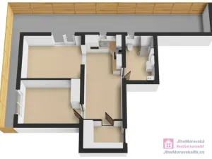 Pronájem bytu 2+1, Břeclav, Mládežnická, 84 m2
