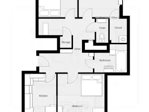 Pronájem bytu 3+1, Praha - Vršovice, Slovinská, 98 m2
