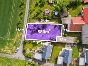 Prodej pozemku pro bydlení, Zahnašovice, 580 m2