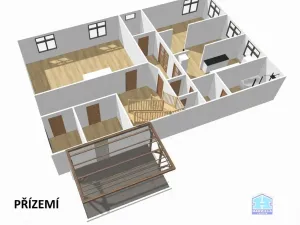 Prodej rodinného domu, Bor - Damnov, 310 m2