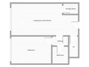 Pronájem bytu 2+kk, Praha - Karlín, Rohanské nábřeží, 77 m2