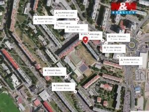 Prodej bytu 3+1, Most, Kpt. Jaroše, 62 m2