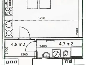Pronájem bytu 1+kk, Praha - Žižkov, 32 m2
