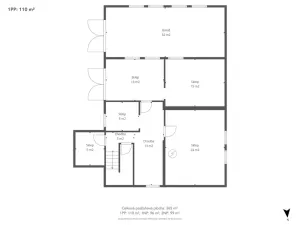 Prodej vícegeneračního domu, Praha - Horní Počernice, Čechurova, 365 m2