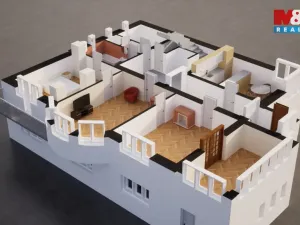 Prodej rodinného domu, Dobrovice, Komenského, 431 m2