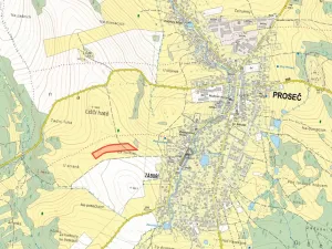 Prodej louky, Proseč, 15408 m2