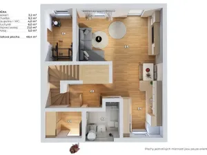 Prodej rodinného domu, Zlončice, 96 m2