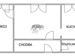 Pronájem bytu 2+1, Ostrava - Dubina, Aloise Gavlase, 44 m2