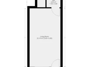 Pronájem bytu 1+kk, Praha - Strašnice, Štěchovická, 34 m2
