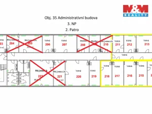 Pronájem kanceláře, Hradec Králové - Nový Hradec Králové, Brněnská, 38 m2