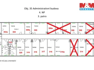 Pronájem kanceláře, Hradec Králové - Nový Hradec Králové, Brněnská, 19 m2