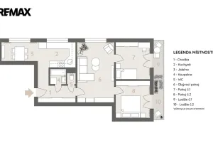 Prodej bytu 3+1, Ostrava - Poruba, Vietnamská, 66 m2