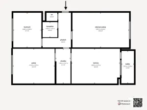 Prodej bytu 3+1, Plasy, Potoční, 74 m2