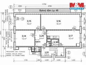 Prodej bytu 3+1, Práče, 75 m2