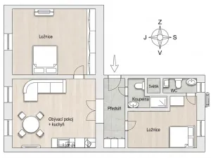 Prodej bytu 3+kk, Praha - Nové Město, Wenzigova, 79 m2