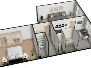 Prodej bytu 2+1, Písek, třída Přátelství, 60 m2