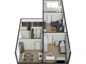 Prodej bytu 3+1, Písek, Na Stínadlech, 64 m2