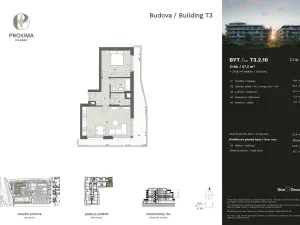 Prodej bytu 2+kk, Praha - Dolní Chabry, U jízdárny, 57 m2