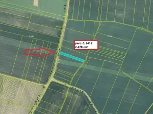 Prodej pole, Petrovice, 11682 m2