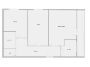 Prodej bytu 3+1, Praha - Krč, Za dvorem, 75 m2