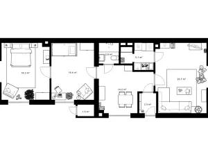 Prodej rodinného domu, Sedlčany, Sedlecká, 190 m2