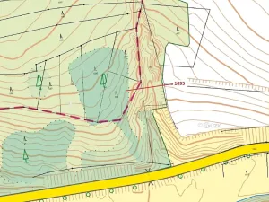 Dražba lesa, Mladoňovice, 1427 m2