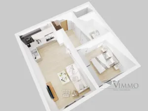 Prodej bytu 2+kk, Český Krumlov - Vyšný, Vyšenská, 49 m2