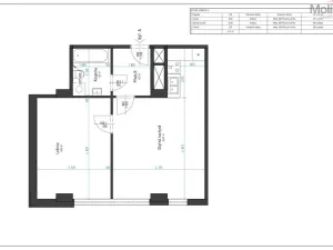 Pronájem bytu 2+kk, Chomutov, Žižkovo náměstí, 50 m2