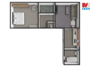 Prodej rodinného domu, Kačice, Pod školou, 60 m2