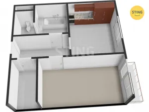 Prodej bytu 1+1, Jihlava, Na Vyhlídce, 42 m2