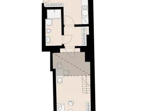 Pronájem bytu 1+1, Praha - Žižkov, Jeronýmova, 36 m2