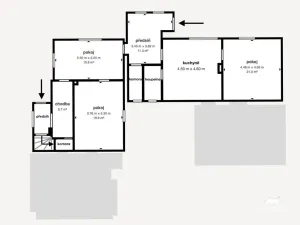 Prodej rodinného domu, Skořice, 165 m2