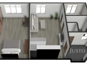 Prodej bytu 2+kk, Písek - Budějovické Předměstí, Kollárova, 59 m2