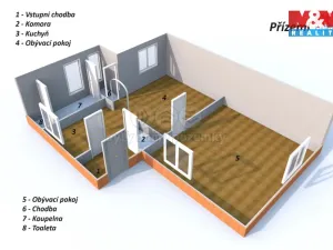 Prodej rodinného domu, Hroubovice, 90 m2