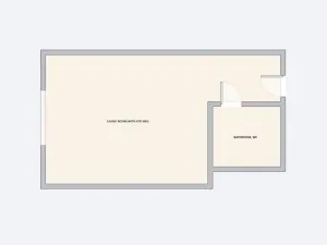 Pronájem bytu 1+kk, Praha - Vršovice, Kubánské náměstí, 19 m2