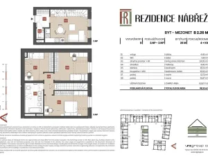 Prodej bytu 4+kk, Brandýs nad Labem-Stará Boleslav - Stará Boleslav, Nábřeží, 93 m2