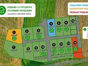 Prodej pozemku pro bydlení, Blatnice, 1244 m2