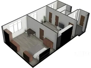 Prodej bytu 2+kk, Písek, Kollárova, 59 m2