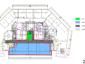 Pronájem kanceláře, Praha, Na strži, 222 m2