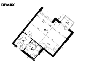 Pronájem bytu 1+kk, Praha - Letňany, Pavla Beneše, 37 m2