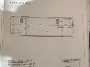 Prodej bytu 1+kk, Rruga Viena, Golem, Albánie, 37 m2