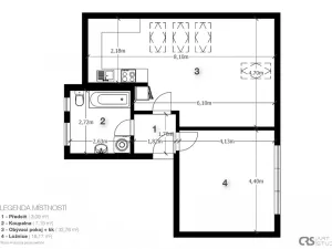 Prodej bytu 2+kk, Úvaly, Kollárova, 64 m2