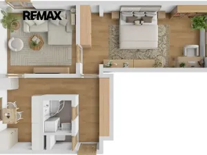 Prodej bytu 2+1, Slaný, Mírová, 53 m2