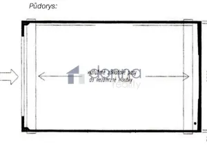 Pronájem garáže, Chrášťany, Oranžová, 20 m2