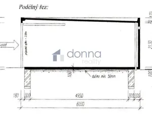 Pronájem garáže, Chrášťany, Oranžová, 20 m2