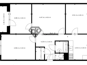 Prodej bytu 4+1, Ústí nad Orlicí, Jilemnického, 81 m2
