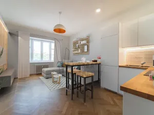 Pronájem bytu 1+kk, Praha - Smíchov, Nádražní, 28 m2