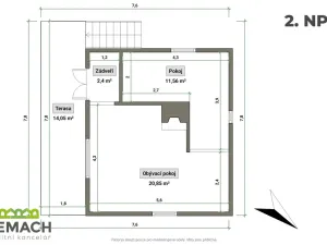 Prodej chaty, Břestek, 71 m2