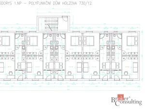 Prodej bytu 2+1, Brno - Líšeň, Holzova, 39 m2