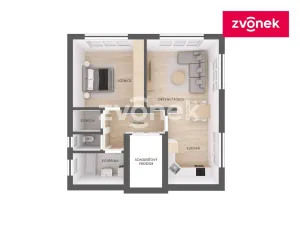 Pronájem rodinného domu, Zlín, Lešenská, 150 m2
